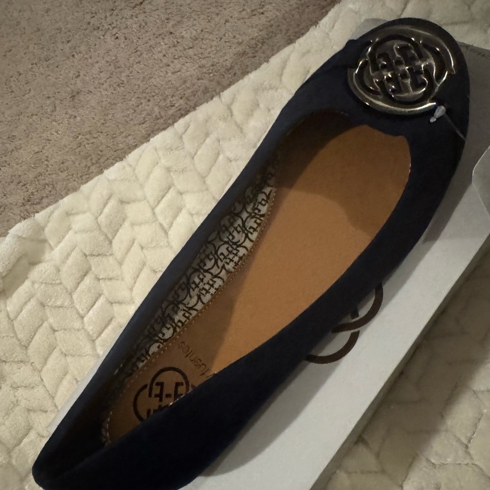 Navy Blue Women's Flats